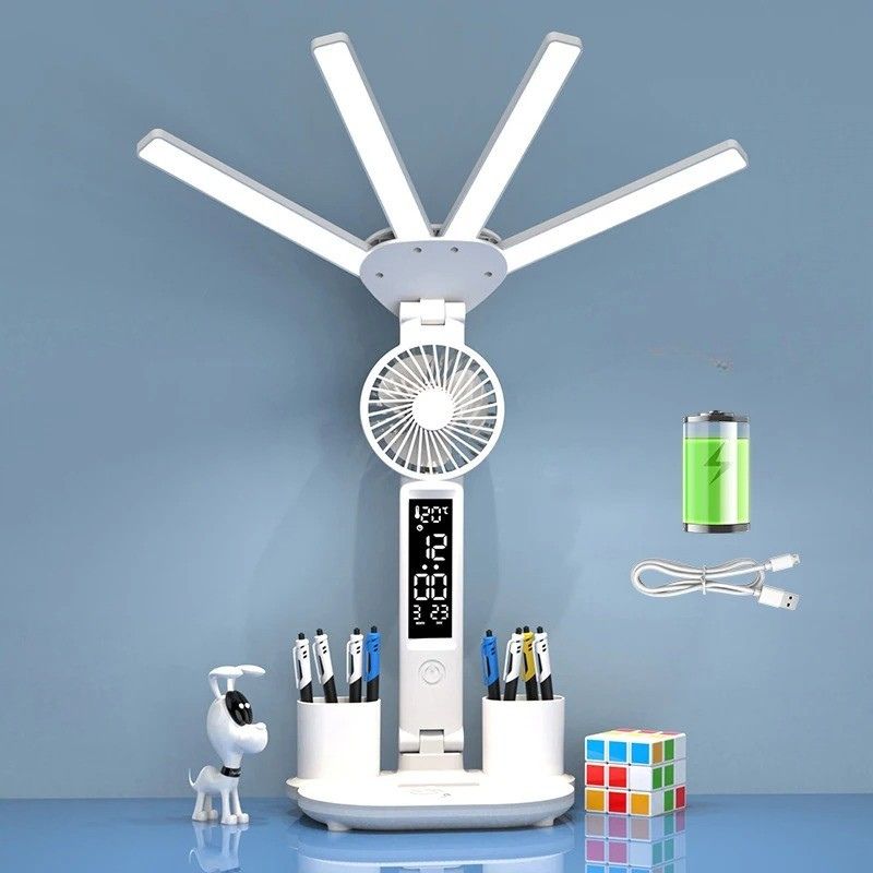 Rechargeable desk lamps