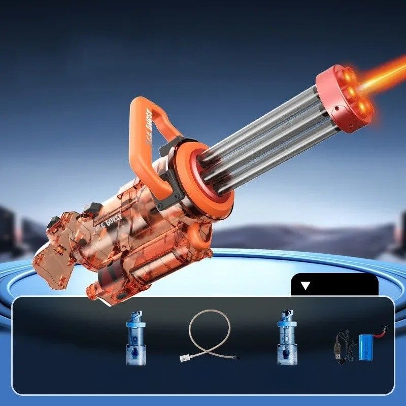 Summer Beach Gatling Water Gun