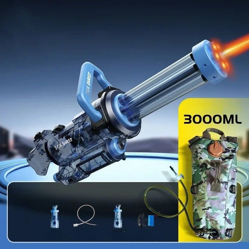 Summer Beach Gatling Water Gun