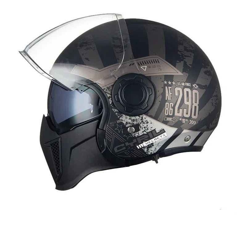 Modular Full-Face Helmet Motorcycle