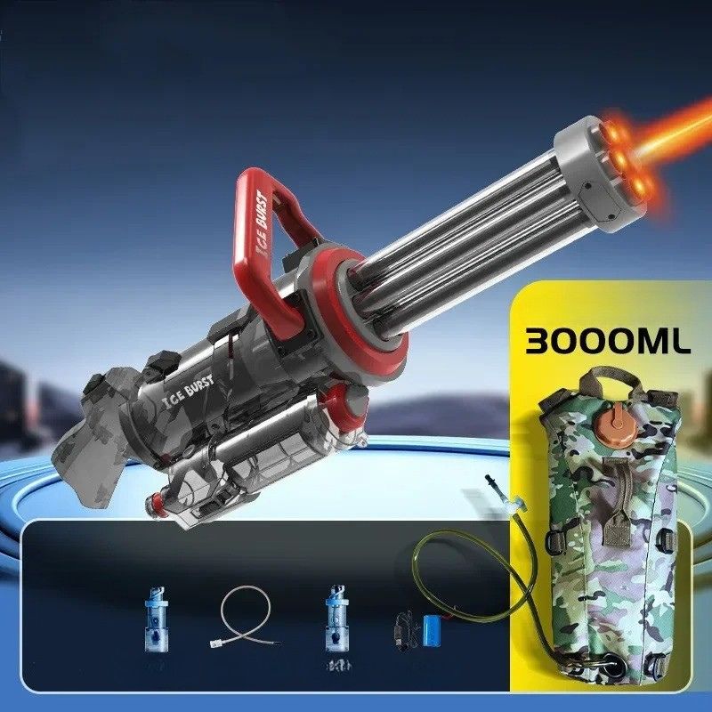 Summer Beach Gatling Water Gun