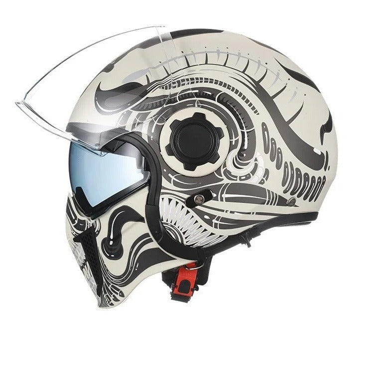 Modular Full-Face Helmet Motorcycle