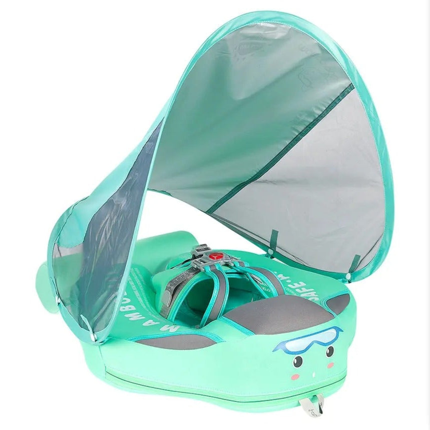 Baby Swim Float with Sunshade Canopy