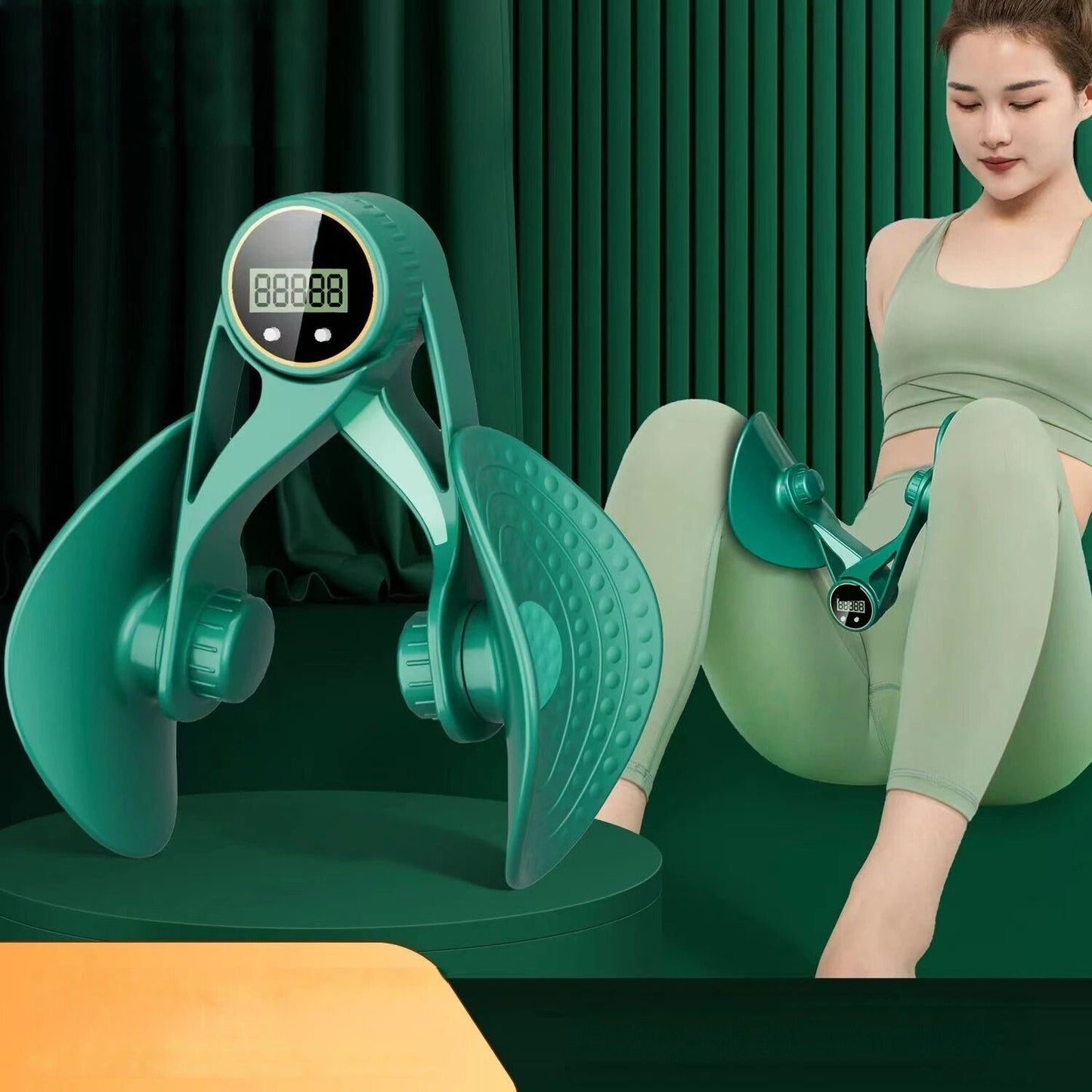Pelvic Floor & Inner Thigh Exerciser with Digital Display