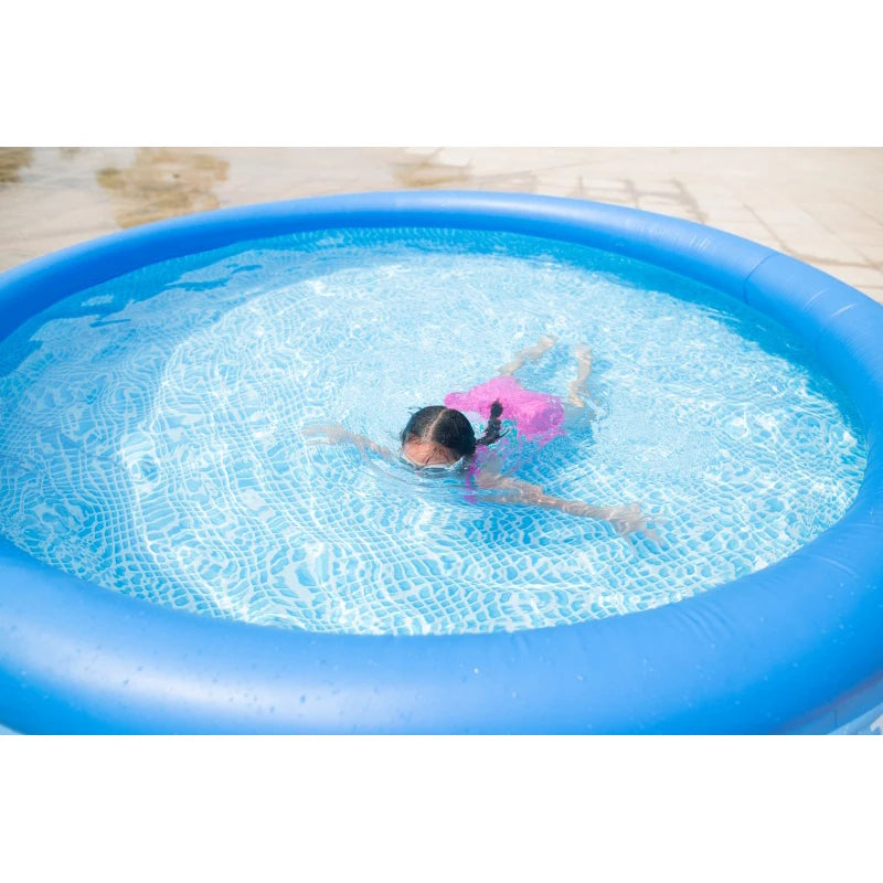 Inflatable swimming pool