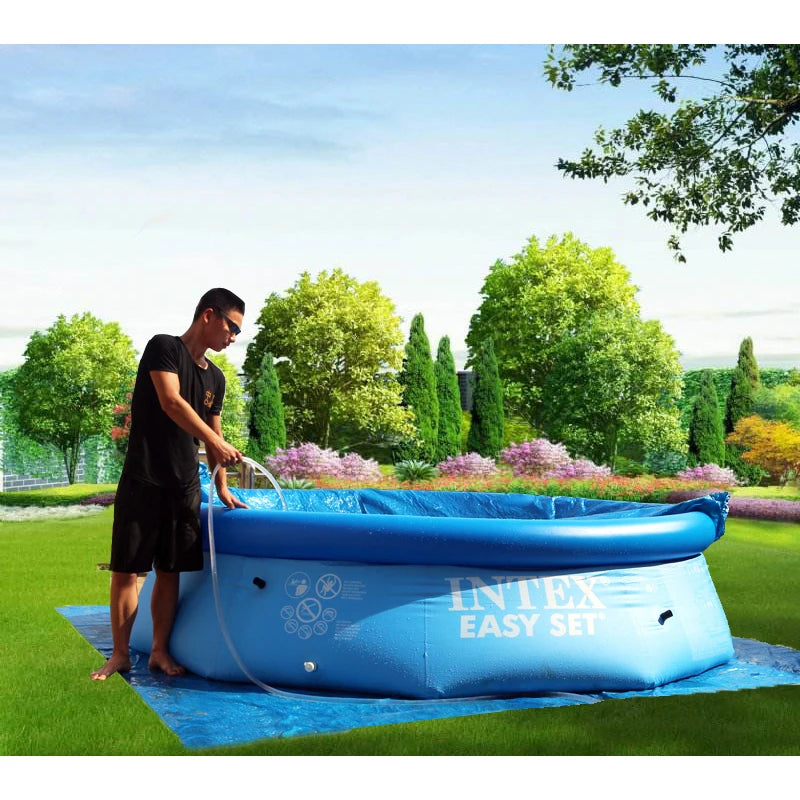 Inflatable swimming pool