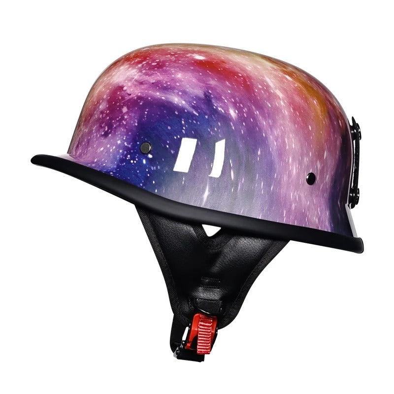 Open Face Half Helmet German WWII Style - goodsshopi