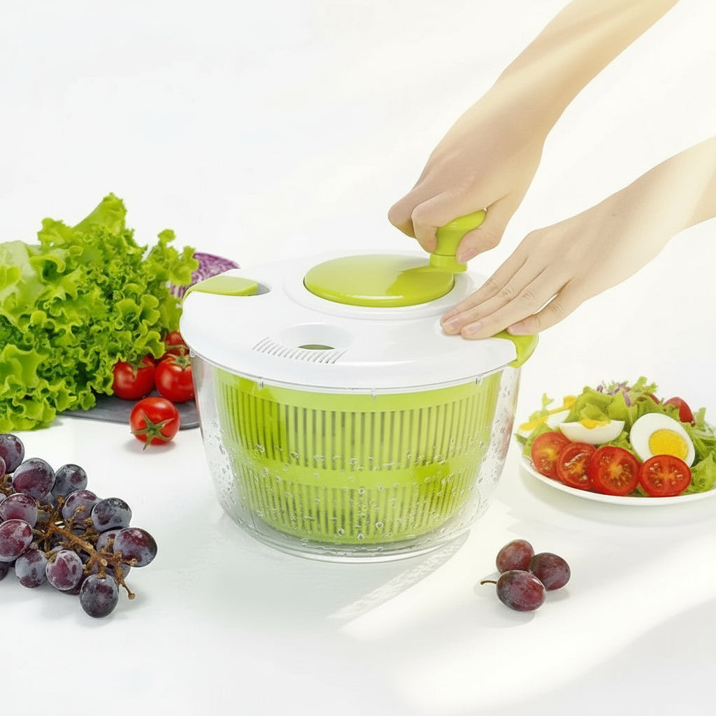 Hand Crank Salad Spinner