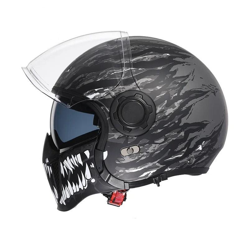 Modular Full-Face Helmet Motorcycle
