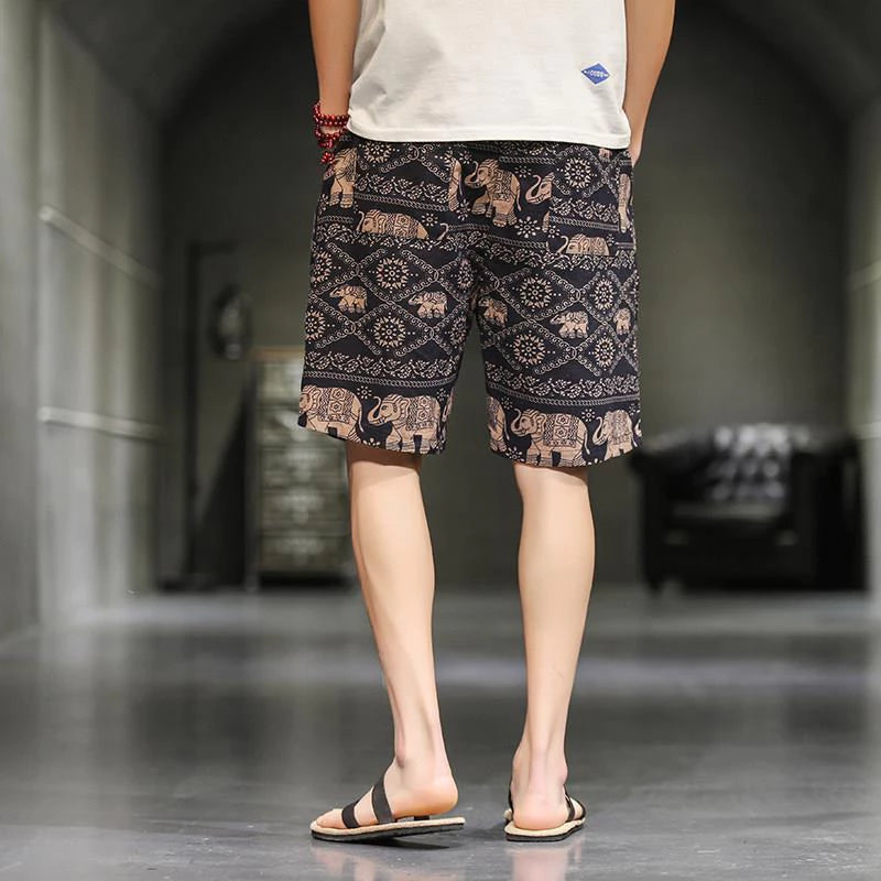 Authentic Thai Elephant Shorts