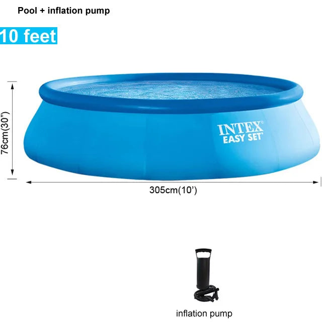 Inflatable swimming pool