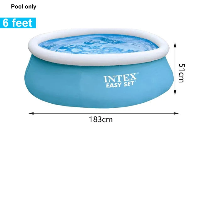 Inflatable swimming pool
