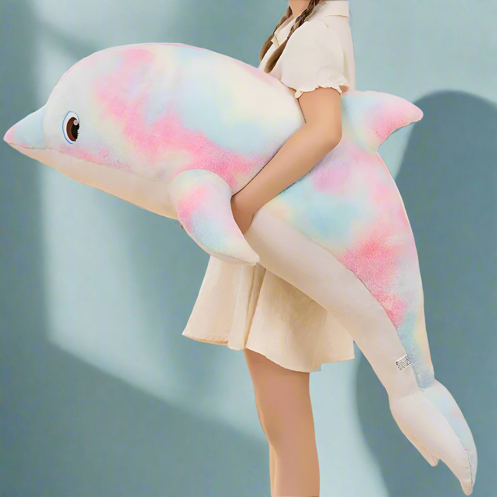 giant dolphin stuffed animal