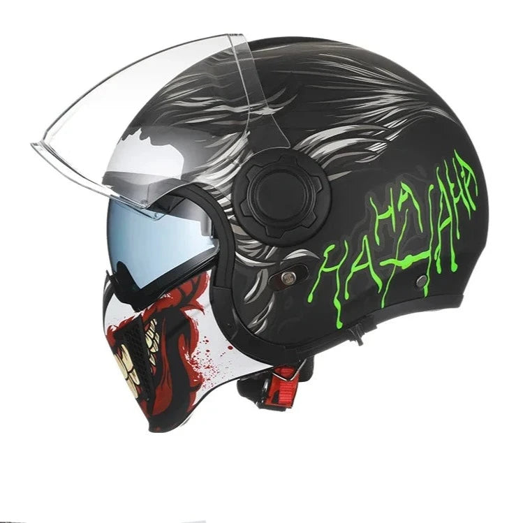 Modular Full-Face Helmet Motorcycle