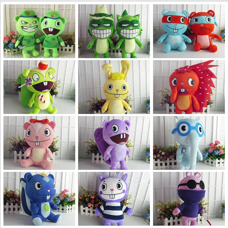 Cute Happy Tree Friends Nutty Plush