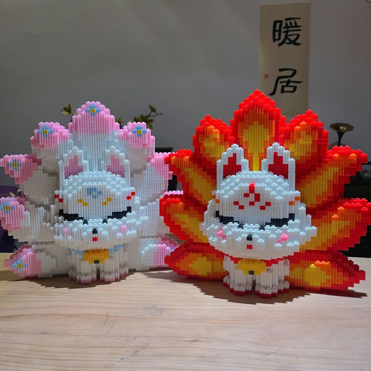 Nine-Tailed Fox Puzzle Block