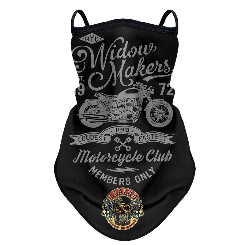 Retro Face mask motorcycle