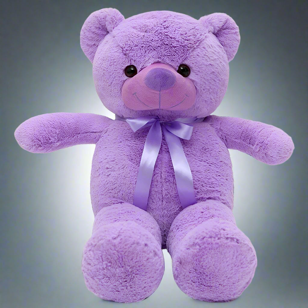 Giant Purple Bear Plush Toy