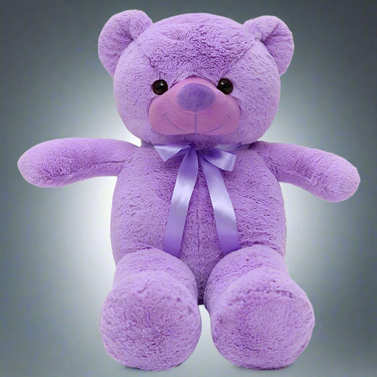 Giant Purple Bear Plush Toy