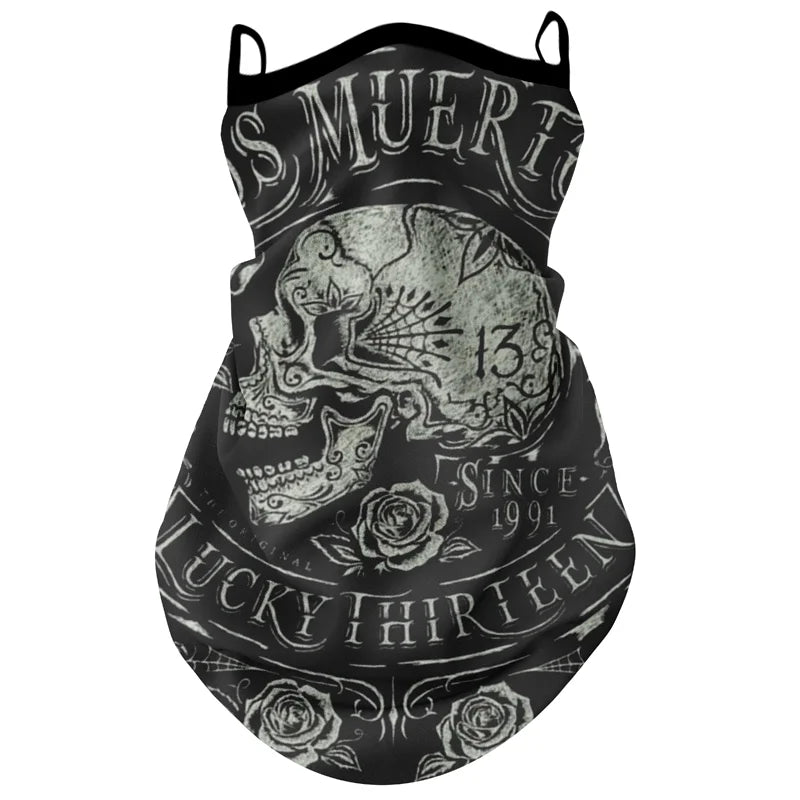Retro Face mask motorcycle