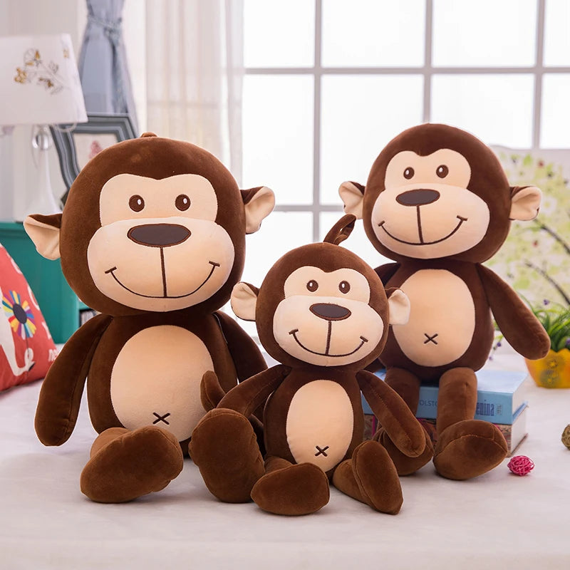 Cute Soft Monkey Pillow