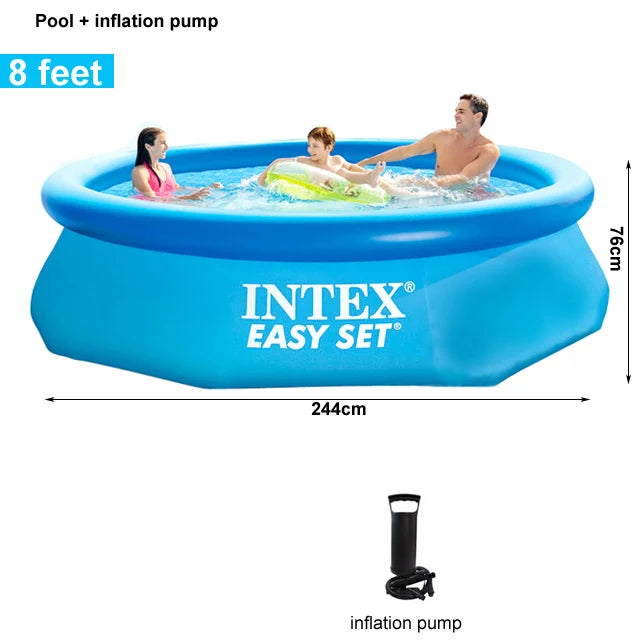 Inflatable swimming pool