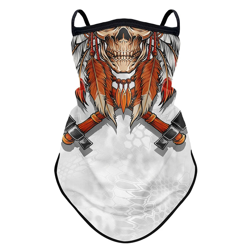 Retro Face mask motorcycle