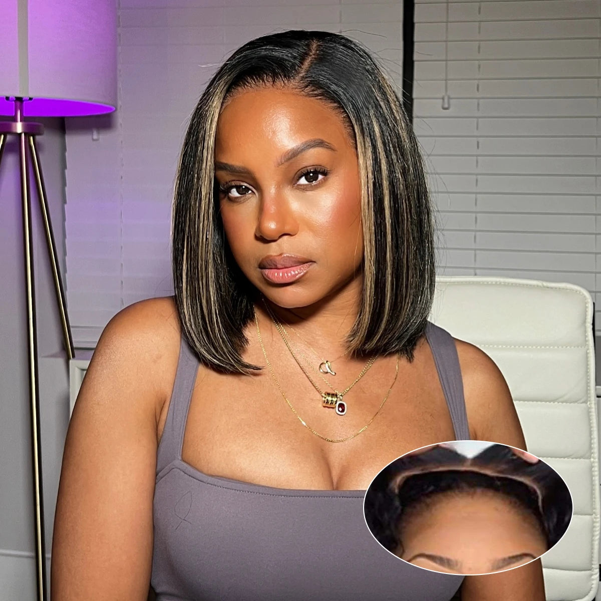 Glueless Bob Wig Human Hair