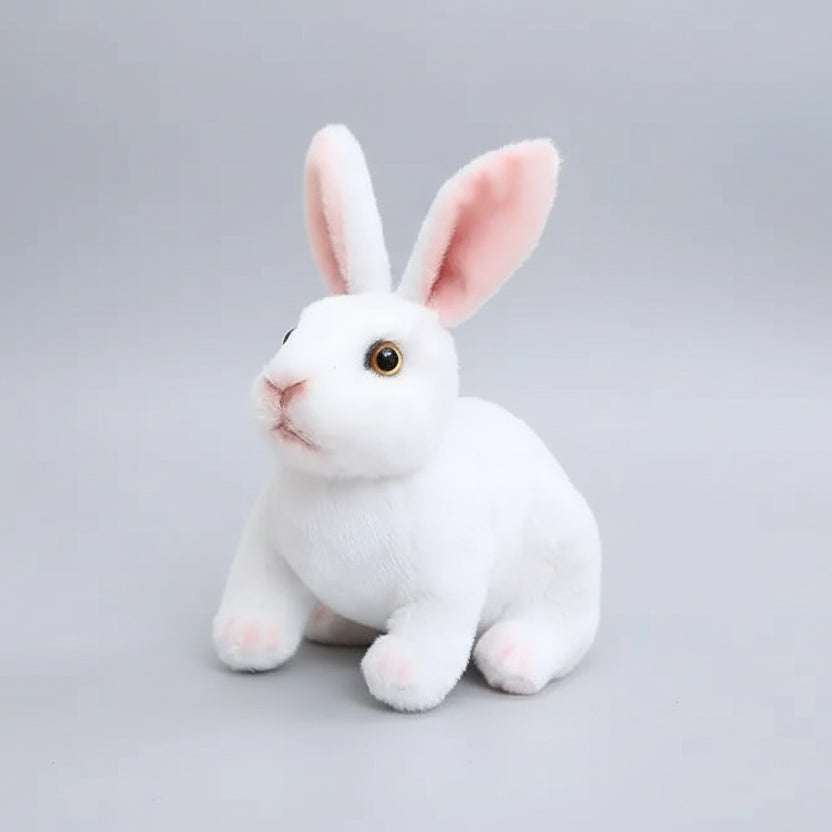 Realistic 16cm rabbit plush