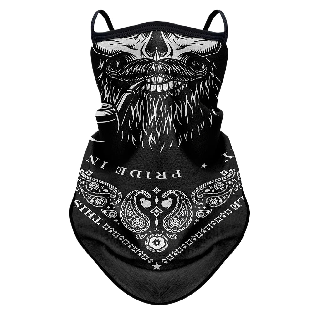 Retro Face mask motorcycle