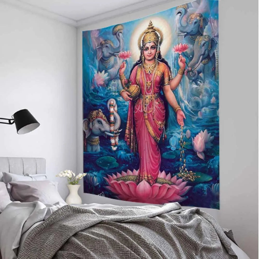 Mandala Indian Tapestry Wall Hanging