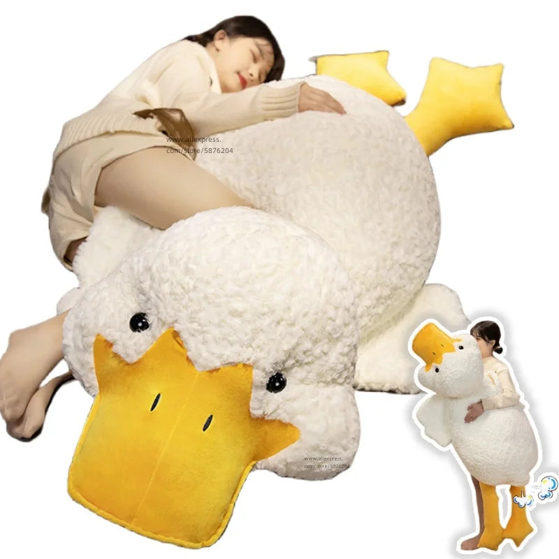 Giant duck plush toy