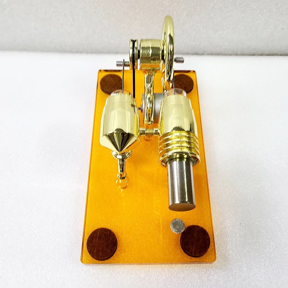 Working Stirling Engine Kit for Adults - DIY STEM Physics Gift