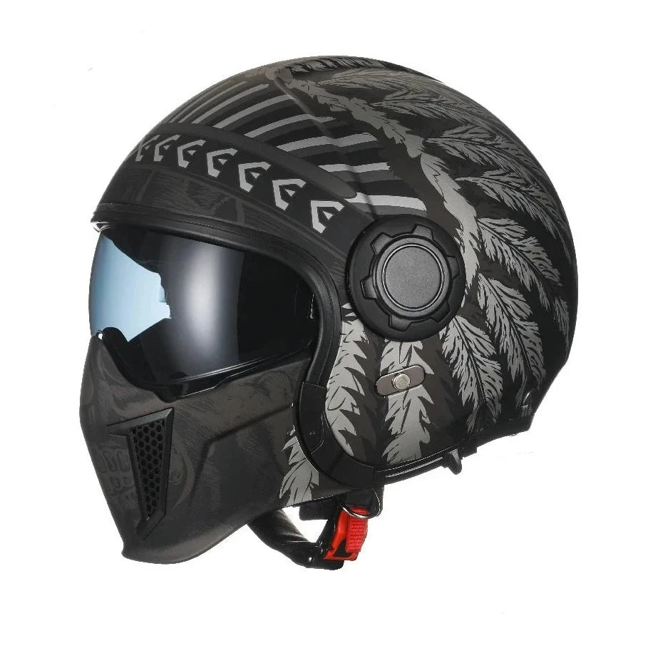 Modular Full-Face Helmet Motorcycle