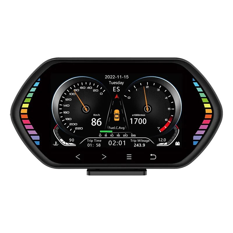 F12 Hud OBD2 Multi Function Meter