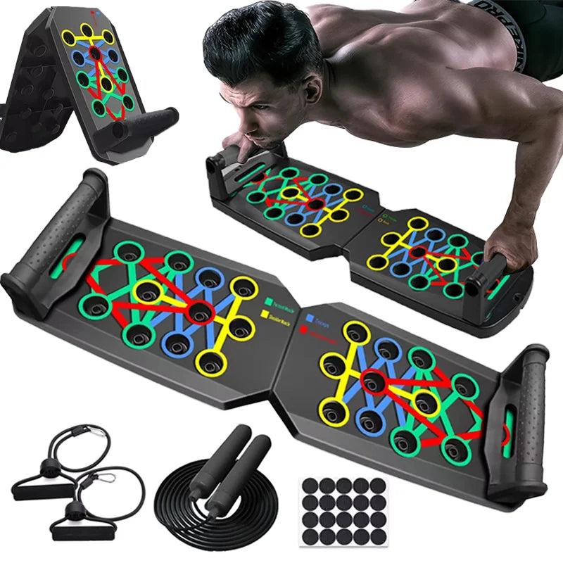 Push up board exercises