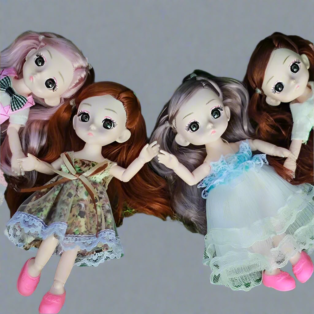 BJD Jointed Doll Set