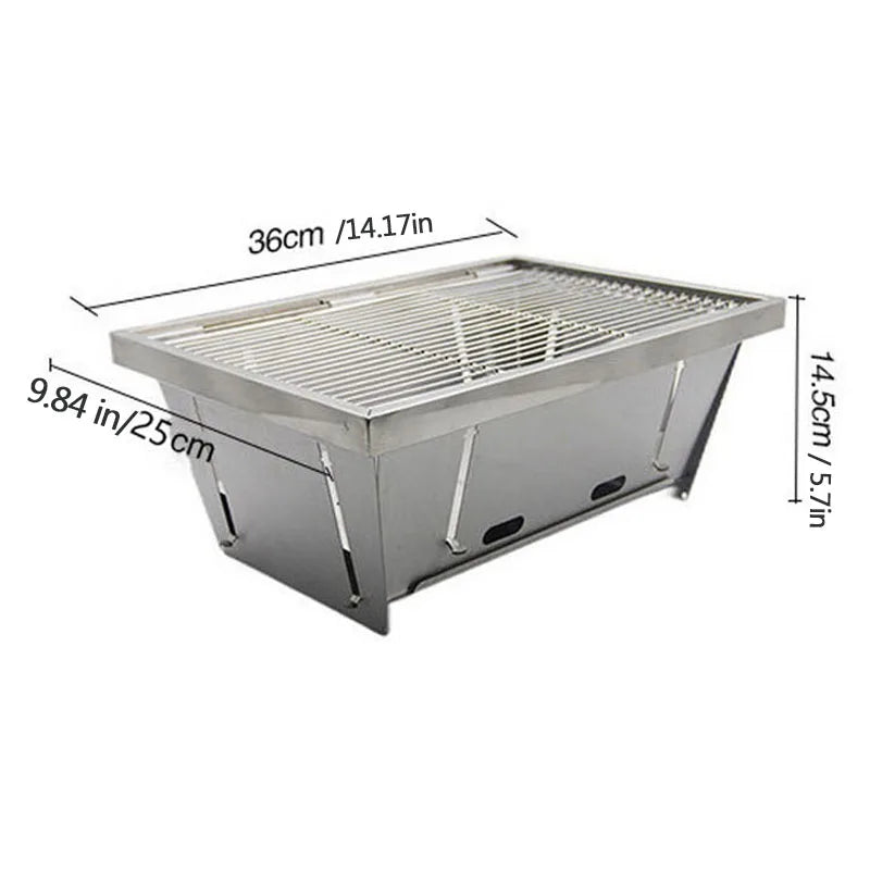 Camping folding table
