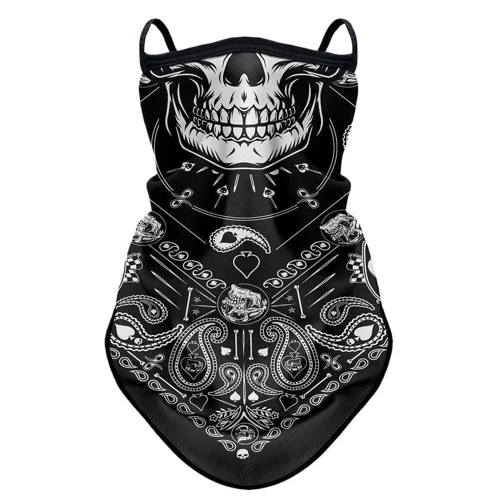 Retro Face mask motorcycle