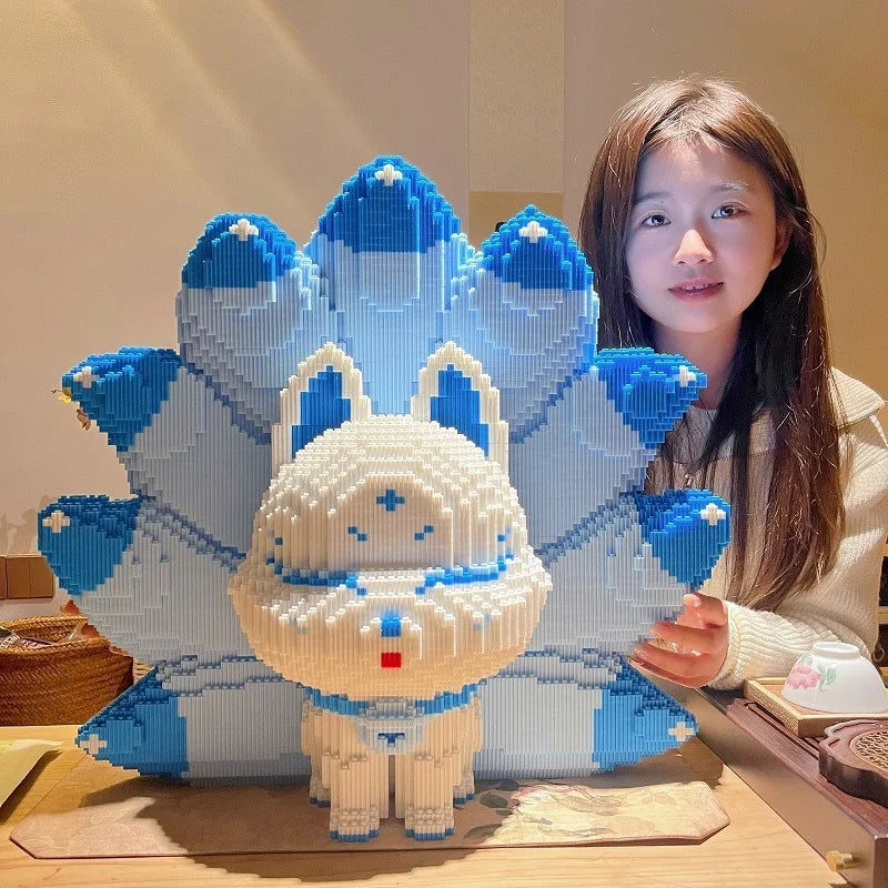 Nine-Tailed Fox Puzzle Block