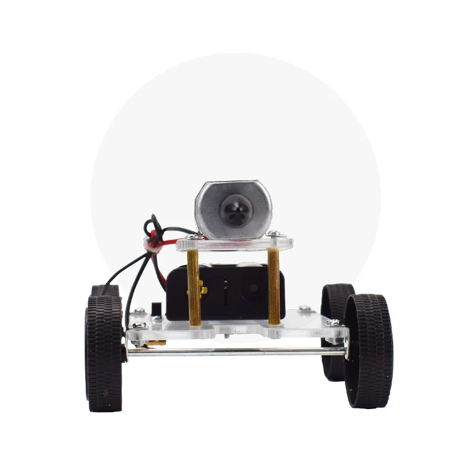 DIY Science Toy Wind Power Car