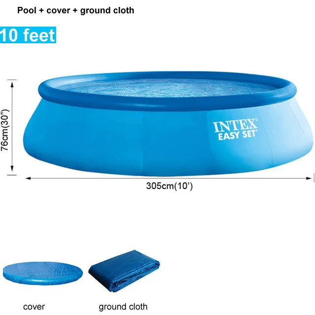 Inflatable swimming pool