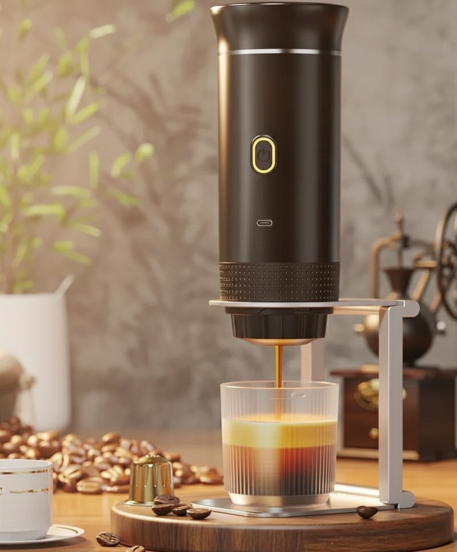Portable espresso machine