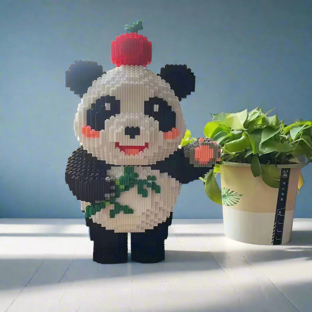 Cute Panda Building Block