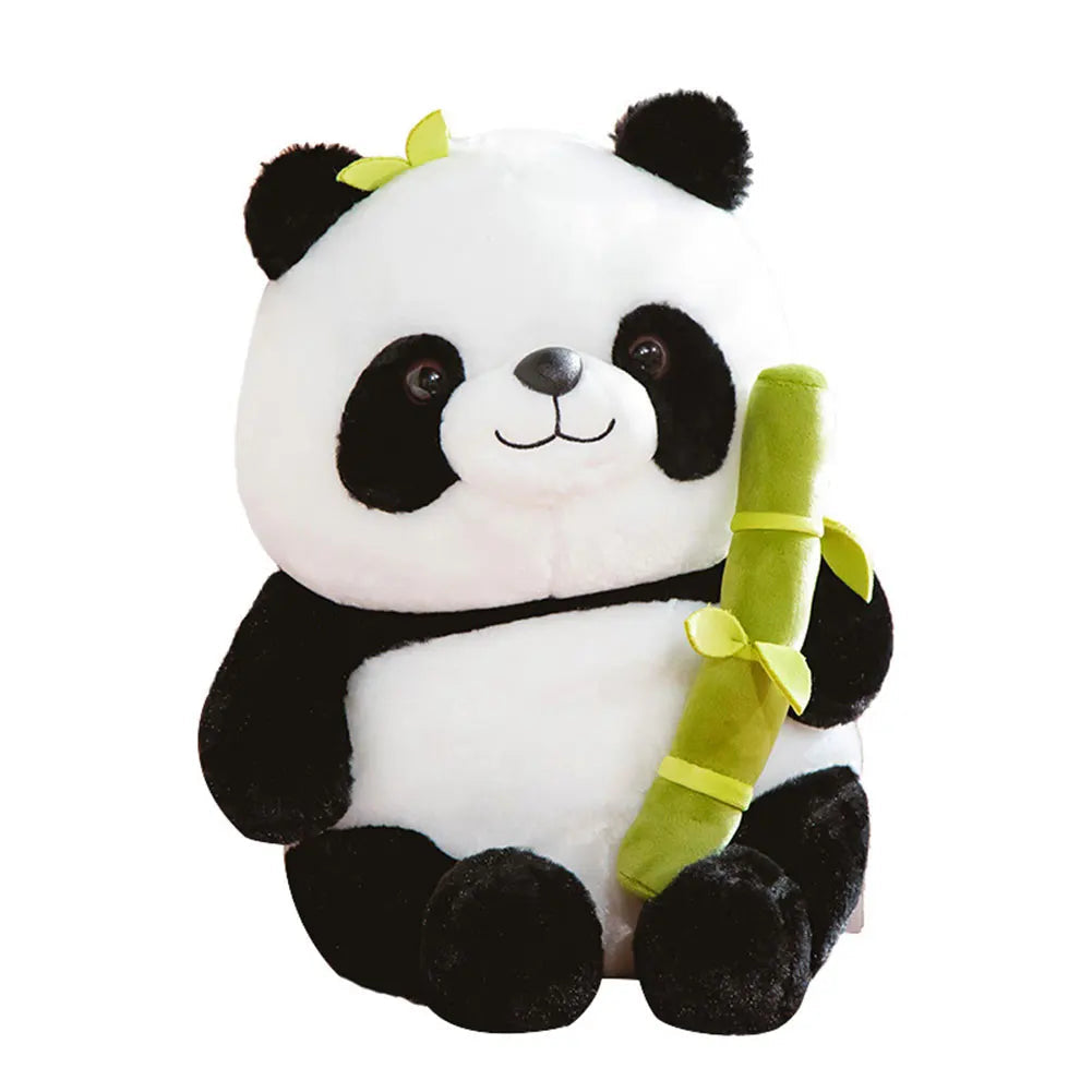 Cute Panda Stuffed Animal in Bamboo Pillow - Soft Plush Toy