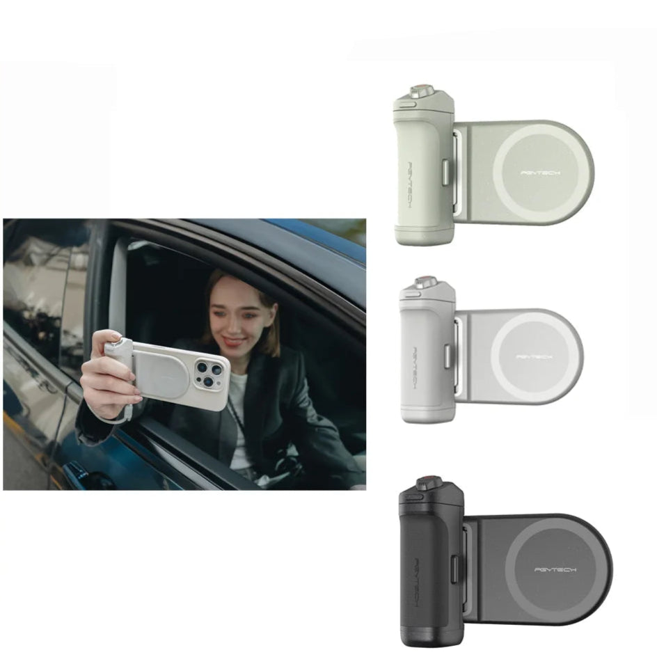 Phone camera grip