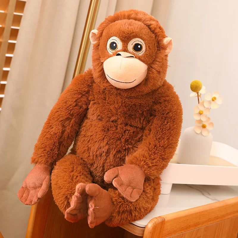 Plush toy monkey