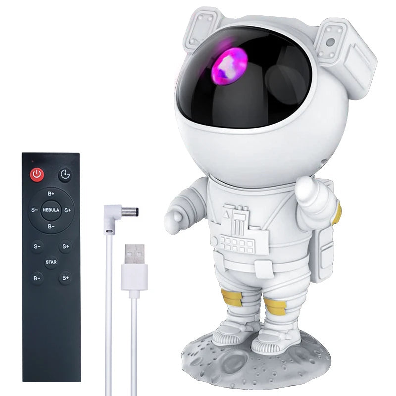 Galaxy projector astronaut