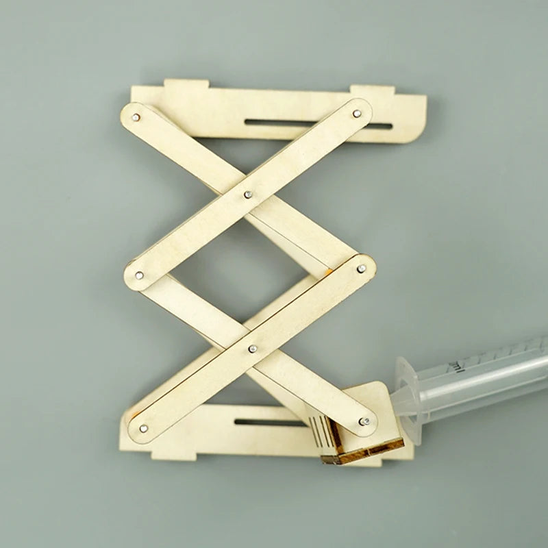 DIY Science Toy Hydraulic Lifting Model Kids