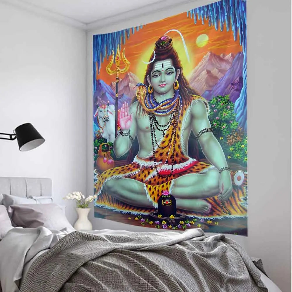 Mandala Indian Tapestry Wall Hanging